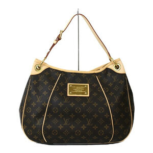 LOUIS VUITTON Galliera Monogram Brown LV Hobo Bag Handbag Shoulder